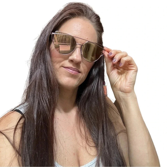 Mirrored cat eye sunglasses - Picture 4 of 4